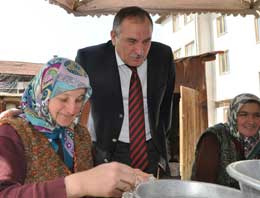 Yaşlı kadının Başkan'dan ilginç isteği!