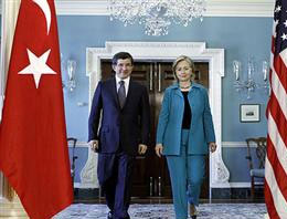 Davutoğlu'ndan Clinton görüşmesi