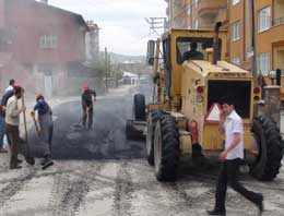 Van Belediyesi'nden yol çalışması