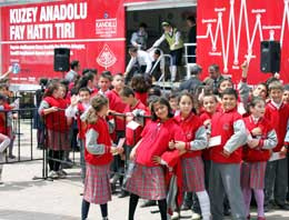 Fay hattı TIR'ı Tunceli'de