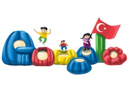 Google'dan 23 Nisan logosu